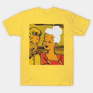 New "Haircut" on Old Comic T-Shirt